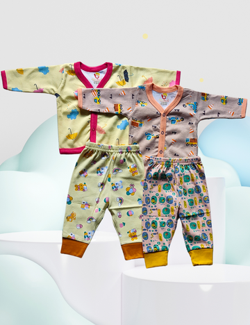 Unisex Jabla Set Combo – Cotton Pant & Shirt