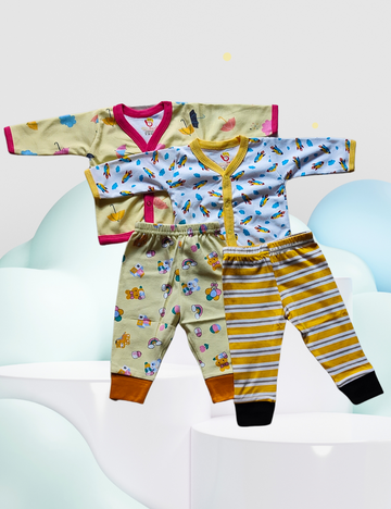 Unisex Jabla Set Combo– Cotton Pant & Shirt