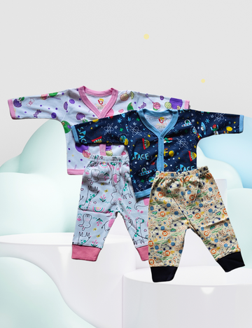 Unisex Jabla Set Combo– Cotton Pant & Shirt