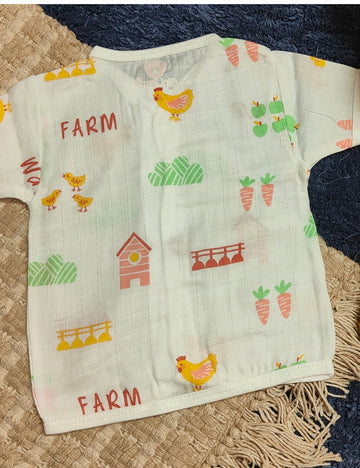 Organic Cotton baby Jabla – Half sleeves