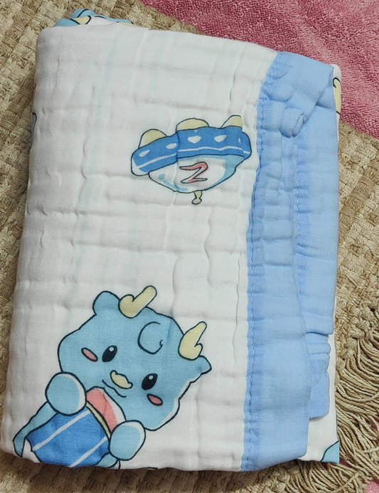 Muslin 6-Layer Baby Blanket – Ultra-Soft, Breathable & Skin-Friendly
