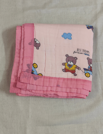 Muslin 6-Layer Baby Blanket – Ultra-Soft, Breathable & Skin-Friendly