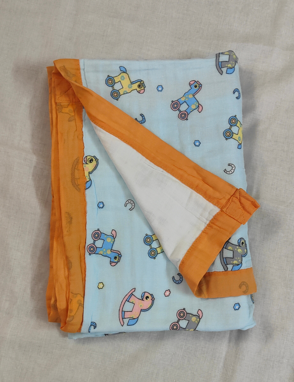 Muslin 6-Layer Baby Blanket – Ultra-Soft, Breathable & Skin-Friendly