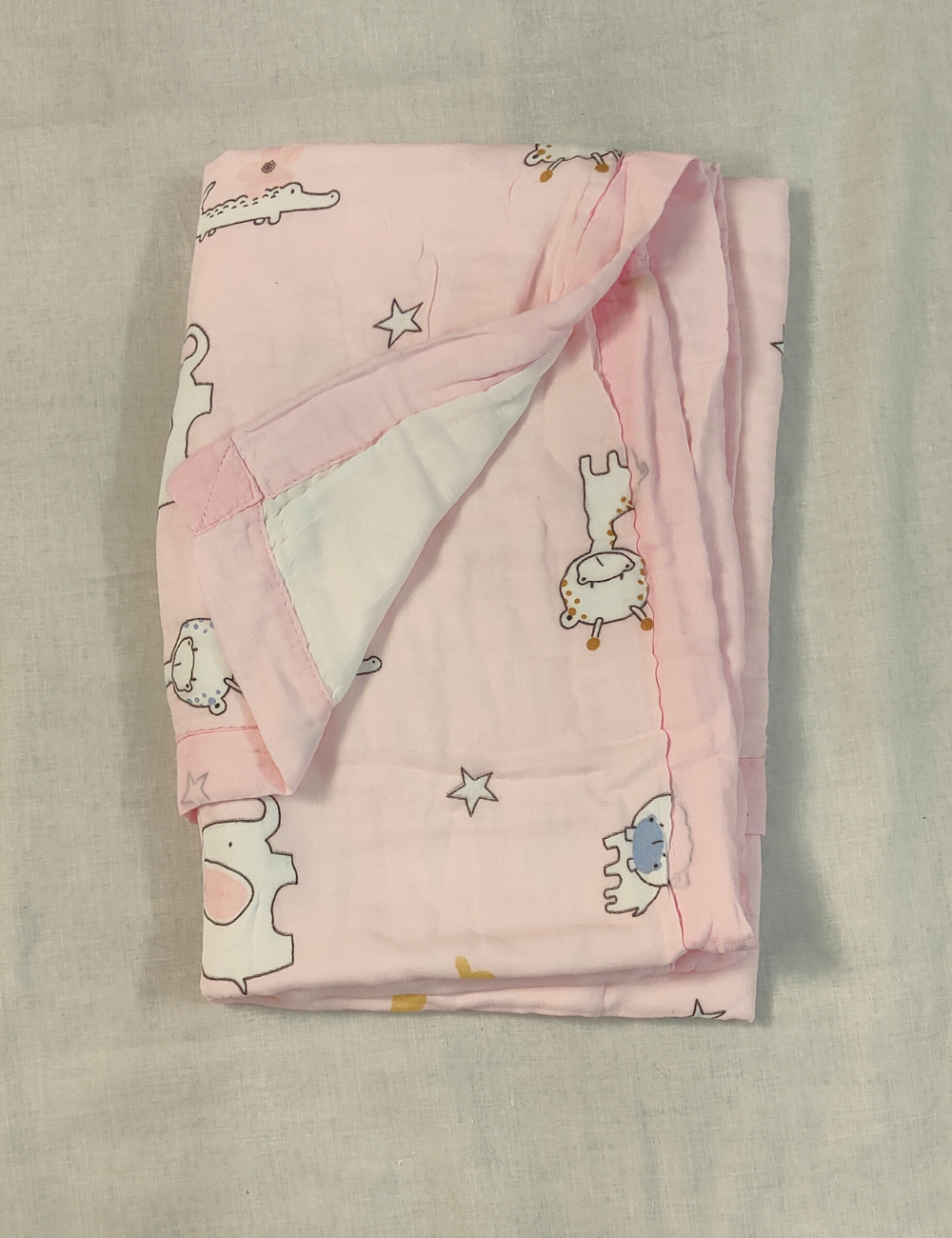 Muslin 6-Layer Baby Blanket – Ultra-Soft, Breathable & Skin-Friendly