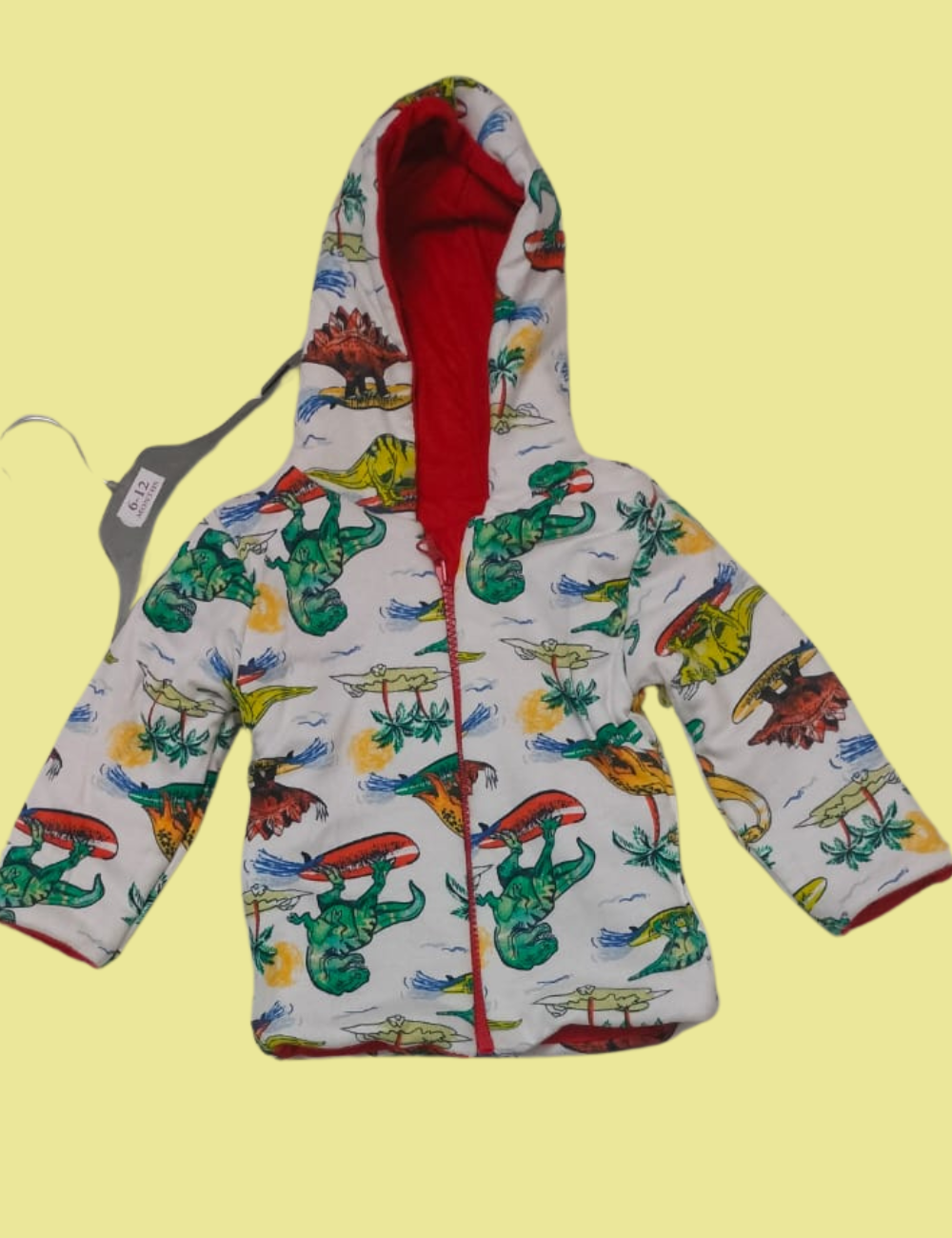 Reversible Unisex Baby Jacket | Soft Cotton Winter Wear