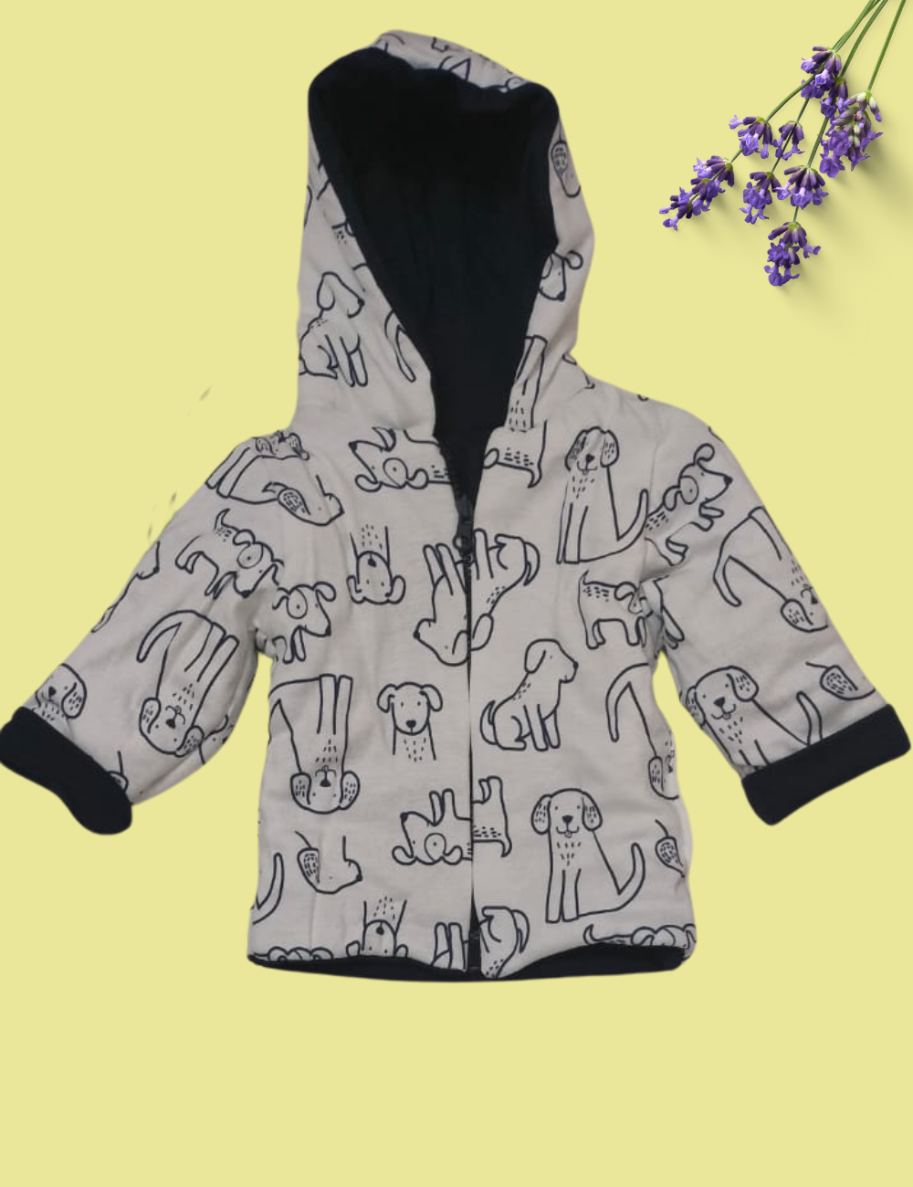 Reversible Unisex Baby Jacket | Soft Cotton Winter Wear