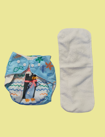 Reusable Cloth Diaper – Adjustable till 24 months