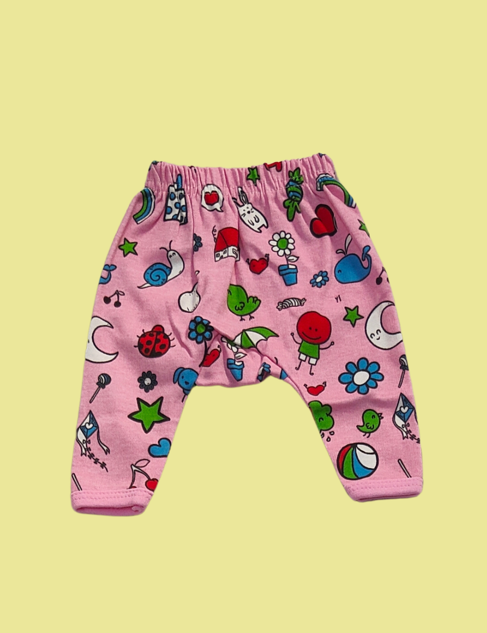 Combo Cotton Diaper Pants - Unisex