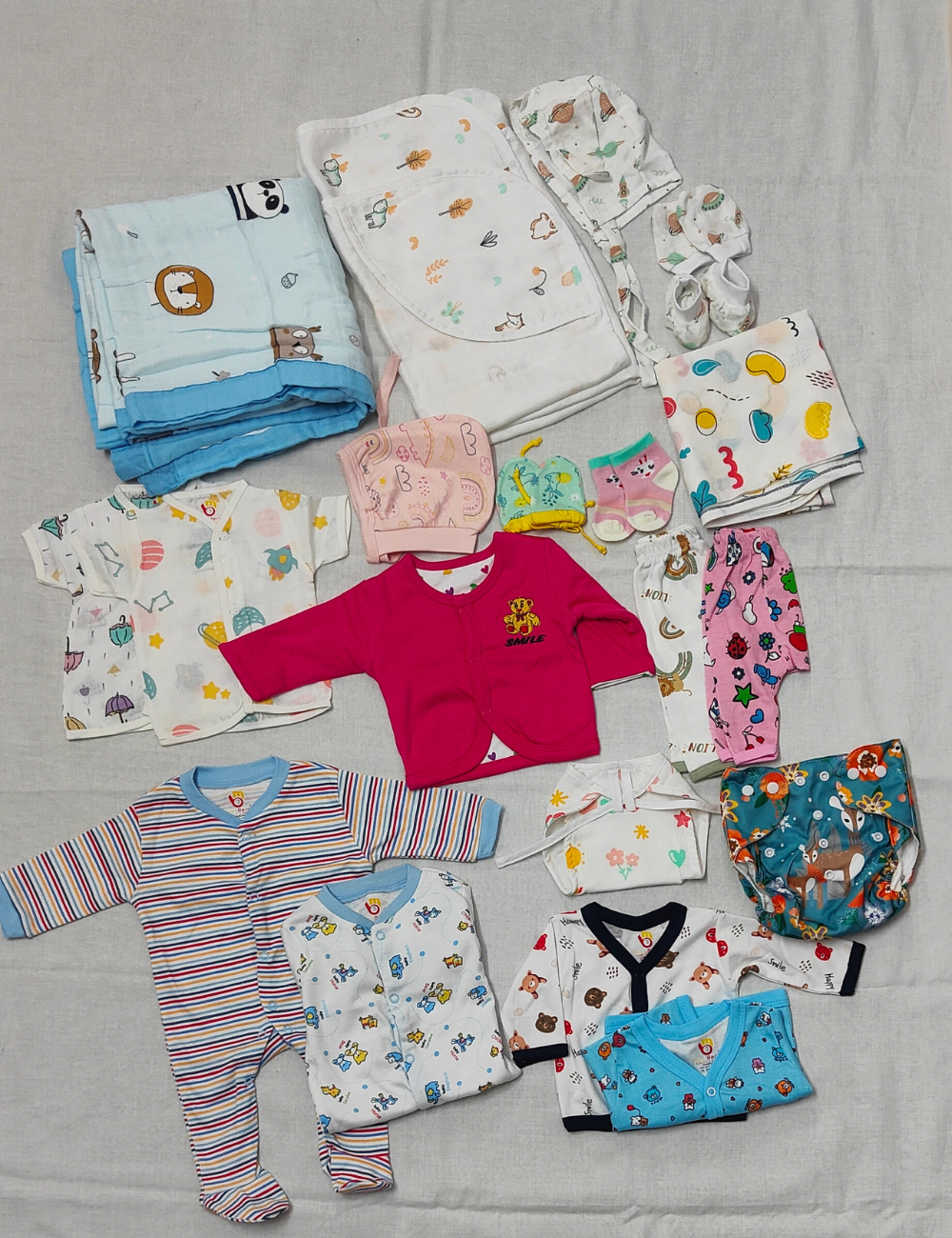 Newborn hospital kit - 24 essentials