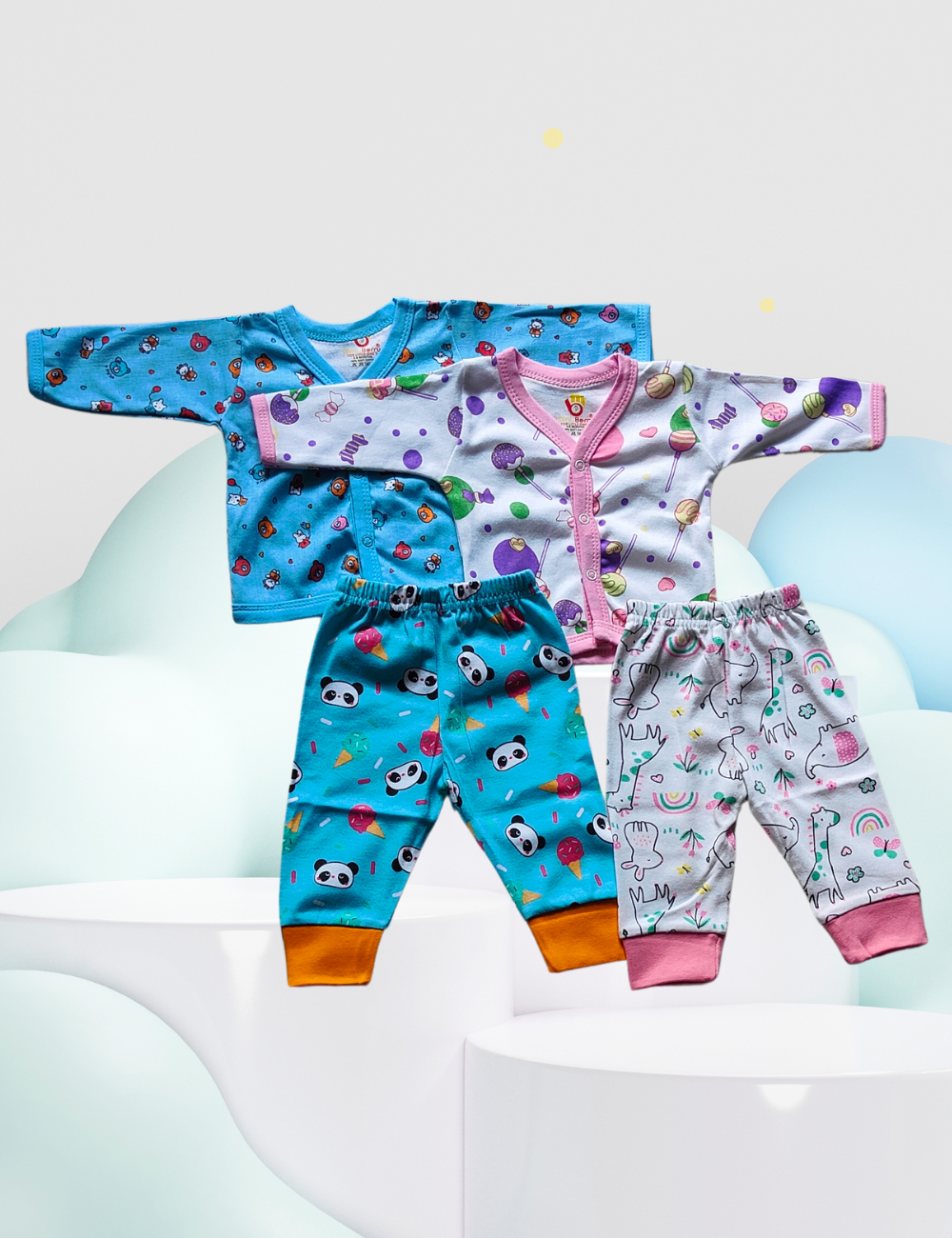 Unisex Jabla Set Combo – Cotton Pant & Shirt