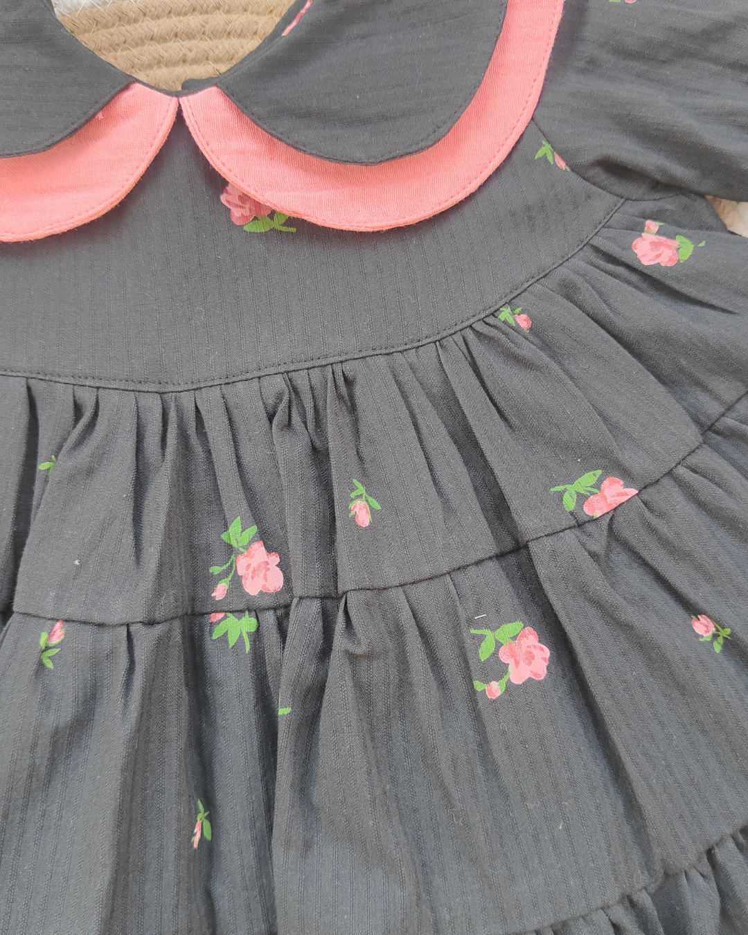 Shishu Baby Girl Cotton Floral Frock – Soft Cotton Party Dress for Little Princess | CR