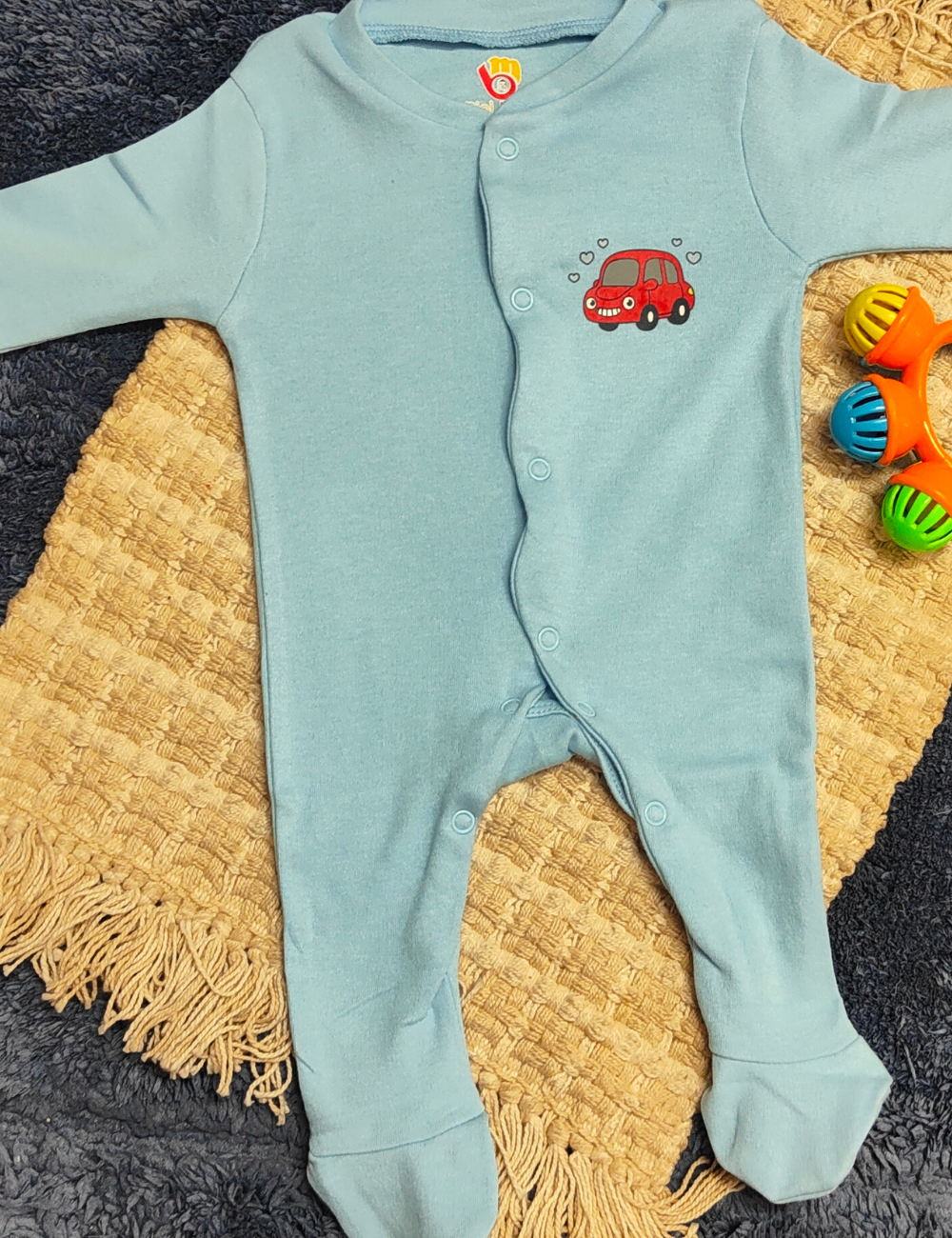 Cotton Footed Romper - Unisex