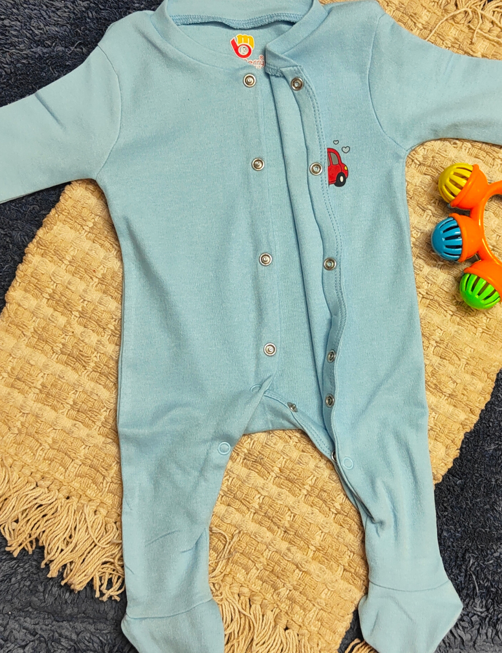 Cotton Footed Romper - Unisex