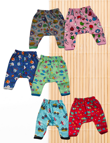 Combo Cotton Diaper Pants - Unisex