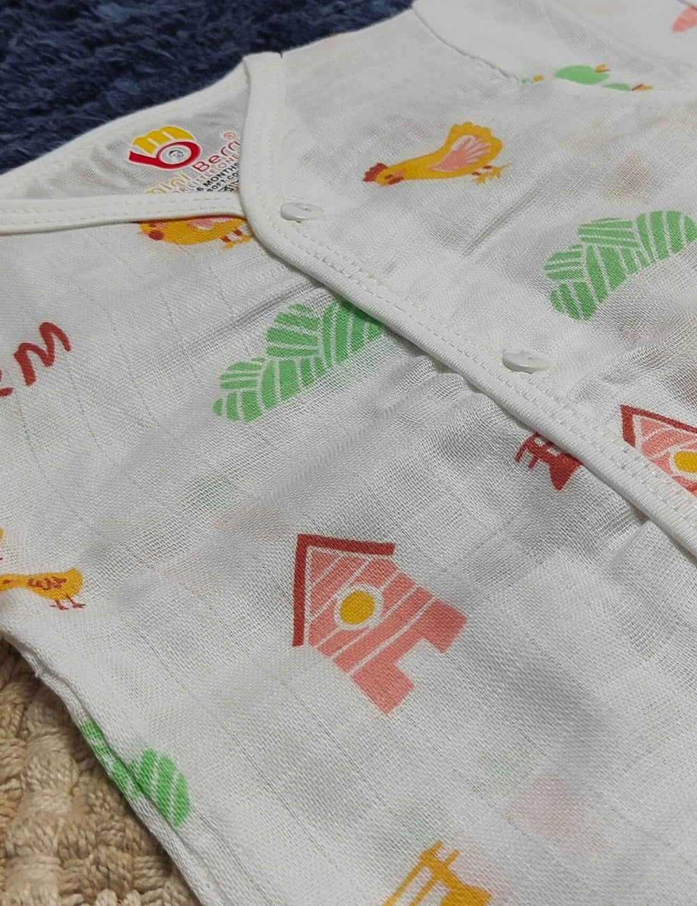 Organic Cotton baby Jabla – Half sleeves