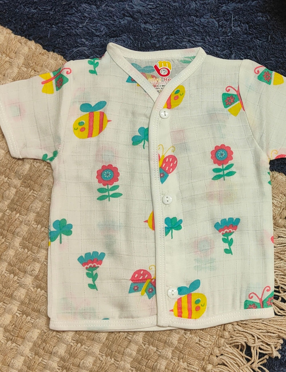 Organic Cotton baby Jabla – Half sleeves